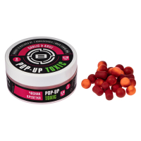 Бойлы Brain Toxic Pop-Up Krill &amp; Garlic (креветка + чеснок) 10mm + 8x12mm 34g