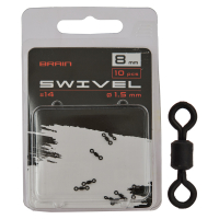 Вертлюжок Brain Swivel #14, 8mm, diam 1.5mm (10 шт/уп) SGCA-8008-14