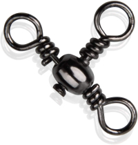 Вертлюг потрійний BratFishing Cross - line rolling swivel