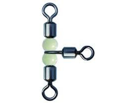 Вертлюг GC тройной с бусинками 1046BN