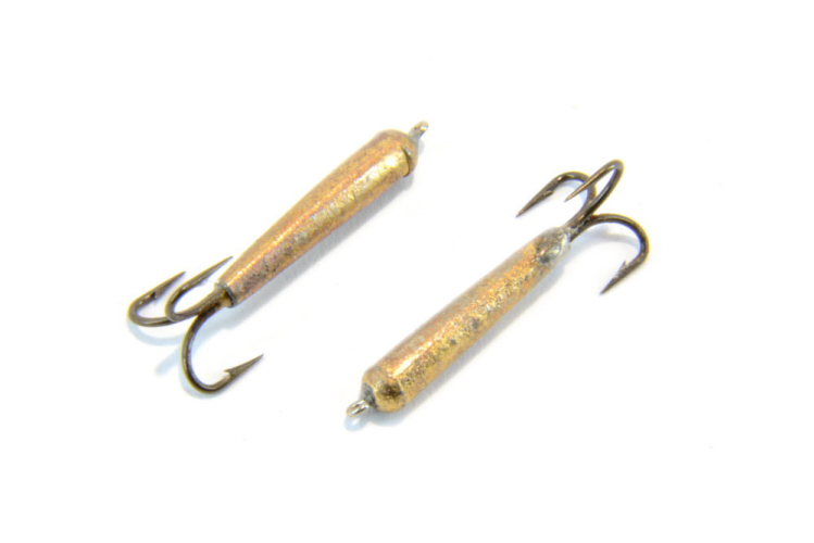 Чёртик вольфрамовый с петелькой 3мм  (Золото)