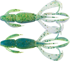 Силикон Keitech Crazy Flapper 2" (8 шт/уп) EA#17 midnight chart back