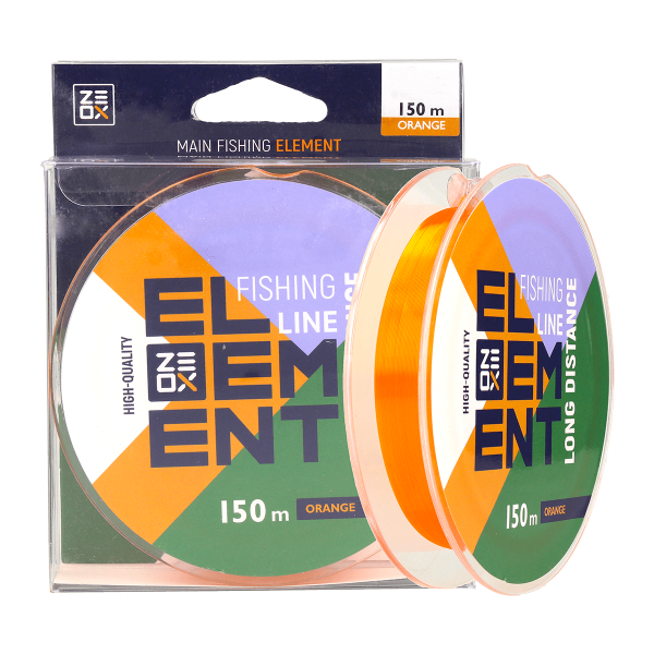 Волосінь ZEOX Element Long Distance Line 150м Orange 0.330мм