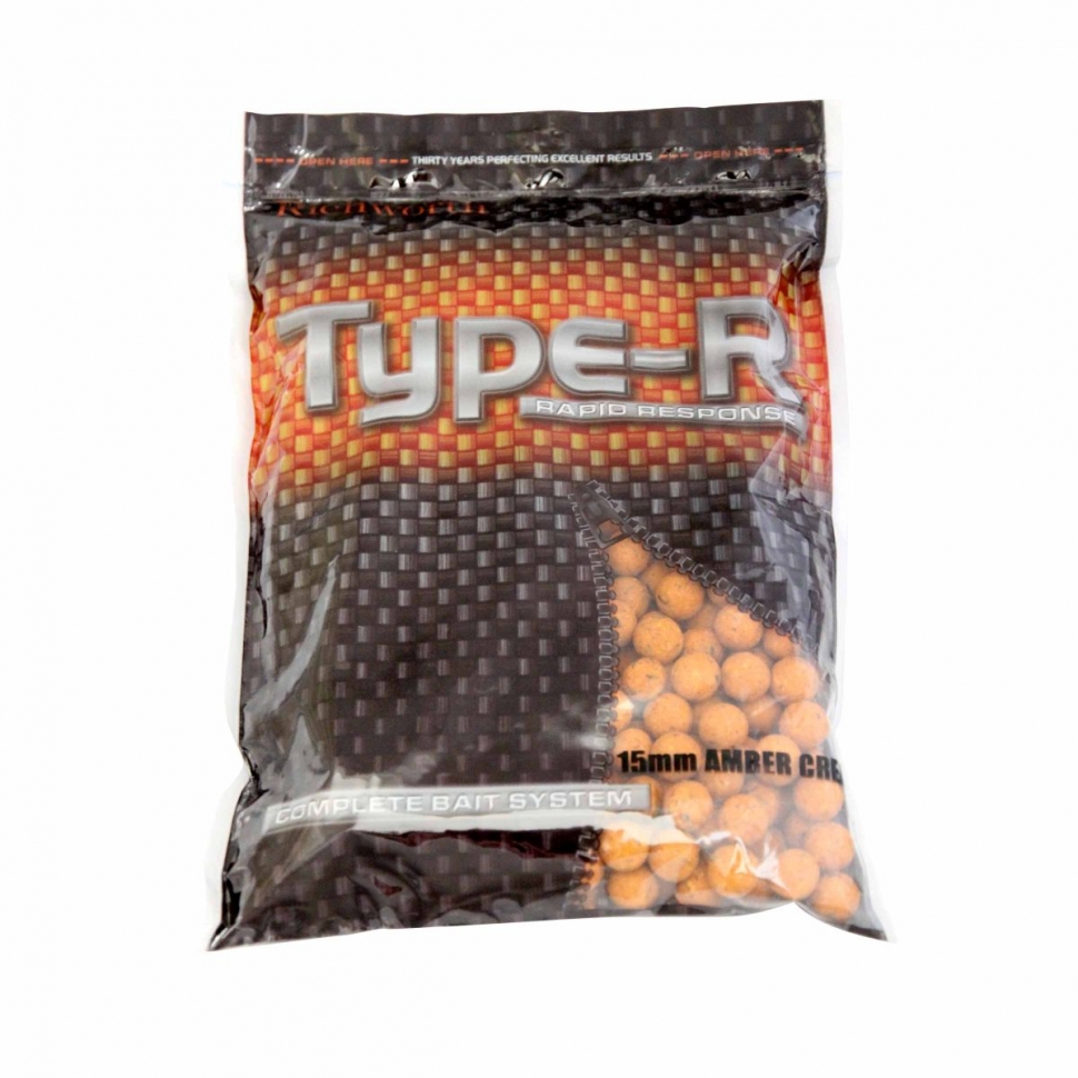 Бойлы Richworth Type-R Amber Cream 15мм/1кг