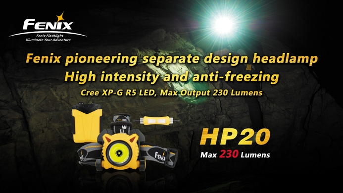 Налобный фонарь Fenix HP20 Cree XP-G  R5