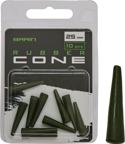Конус Brain Rubber Cone 25mm (10 шт/уп) Green SGXA-90479-25