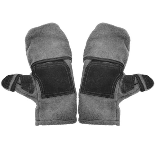 Перчатки Fishing ROI рыболовные с пал. (серый) L (18-02-04)