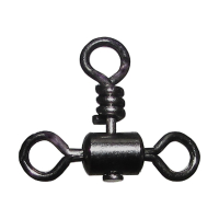Вертлюг потрійний BratFishing Cross - line rolling swivel BD