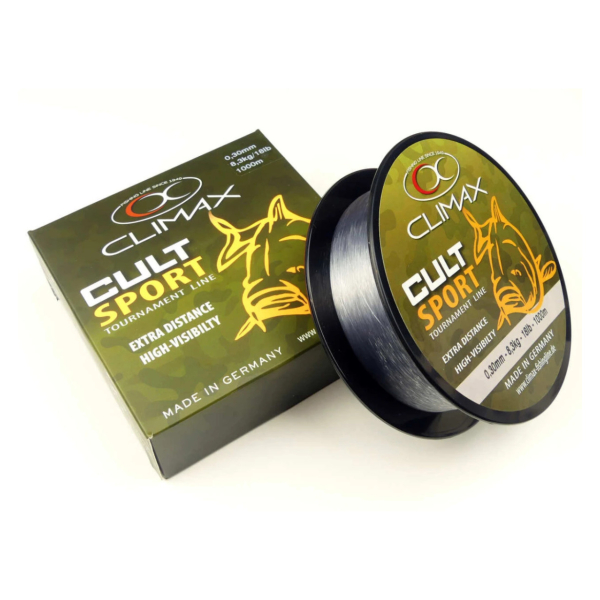 Волосінь CLIMAX CULT CARP SPORT grey