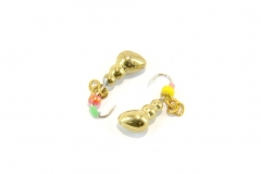 Блешня вольфрамова Мураха з підвіскою (золото)