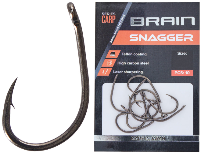 Крючок Brain Snagger #1 (8 шт/уп)