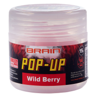 Бойли Brain Pop-Up F1 Wild Berry (суниця) 12mm 15g