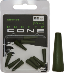 Конус Brain Rubber Cone 22mm (10 шт/уп) Green SGXA-90479-20