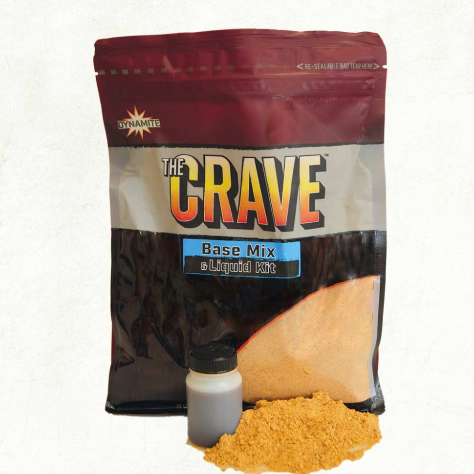 Базова суміш Dynamite Baits Crave Base Mix & Liquid Kit 1кг