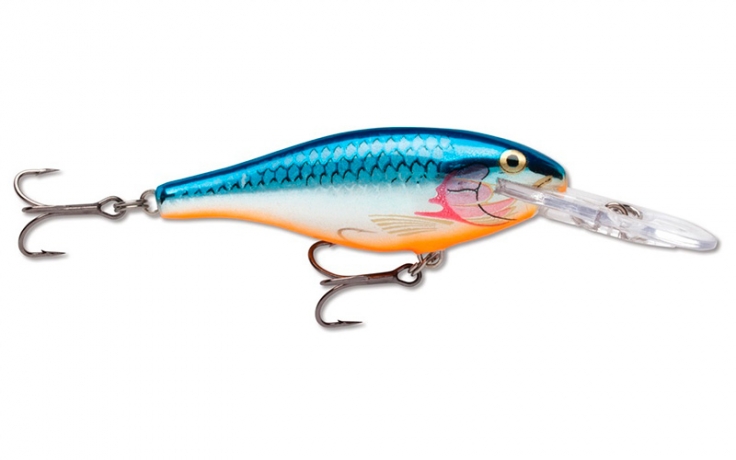 Воблер Rapala Shad Rap 70мм/8г