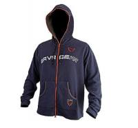 Куртка флісова Savage Gear Fleece Hoodie Midnight Blue Jacket