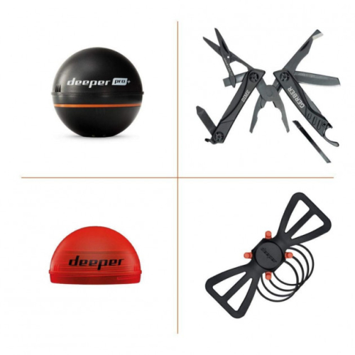 Cмарт-эхолот Deeper Pro+ Wifi + GPS Christmas Bundle