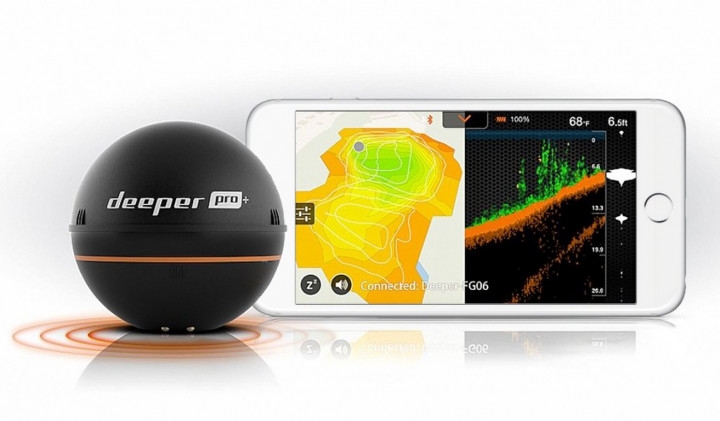 Cмарт-эхолот Deeper Pro+ Wifi + GPS Christmas Bundle