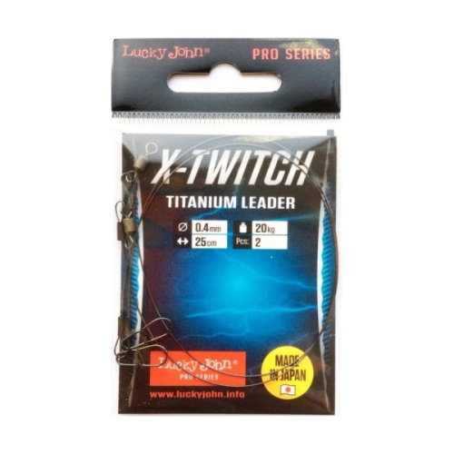 Повідець титановий LJ Pro X-Twitch Titanium