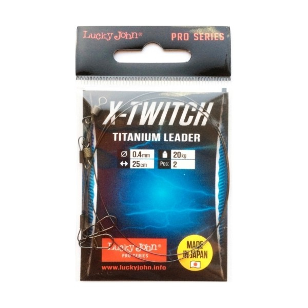 Повідець титановий LJ Pro X-Twitch Titanium