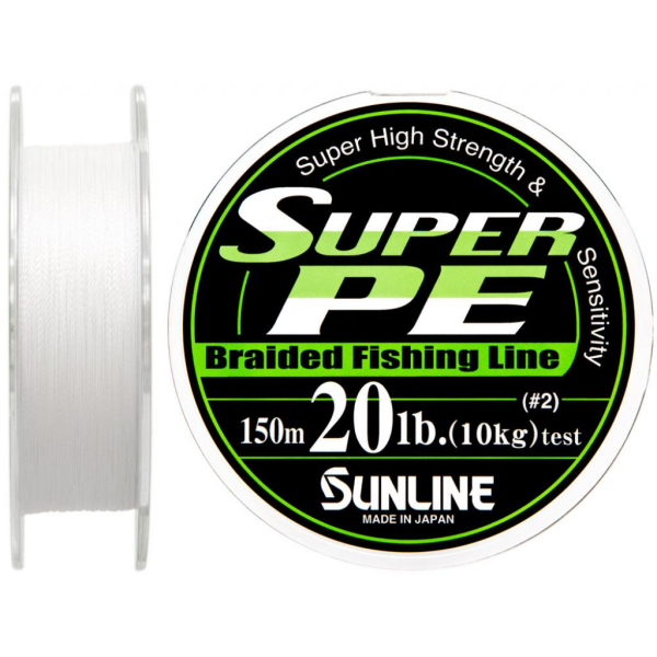 Шнур Sunline Super PE 150м білий
