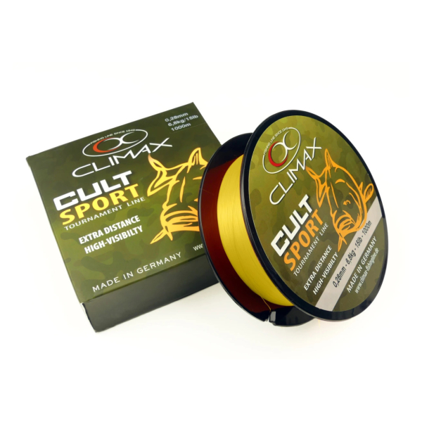 Волосінь CLIMAX CULT CARP SPORT yellow