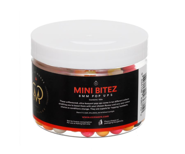 Бойлы CC Moore Mini Bitez 8mm Pop ups  (150шт)