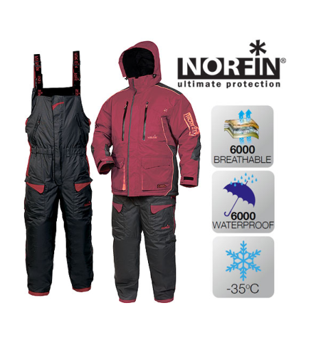 Костюм зимовий Norfin Discovery Limited Edition бордо