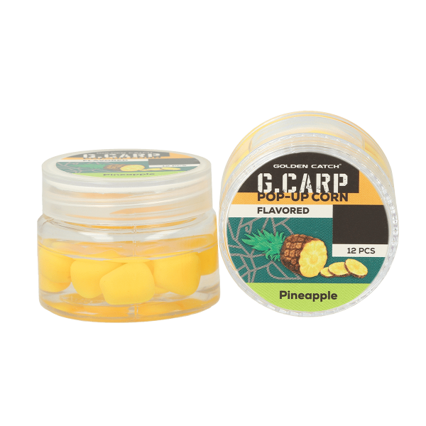 Кукурудза в діпі GC G.Carp Pop-Up Flavored 10мм (12шт)Pineapple