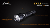Фонарь Fenix TK22 (2014 Edition) Cree XM-L2 (U2) LED