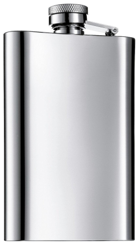 Фляга сіра 270ml нержавіюча