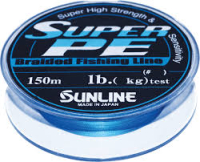 Шнур Sunline Super PE BlueBird special 150м голубой 