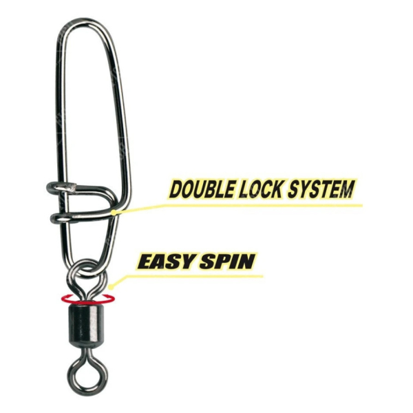 Застібка Gamakatsu Hyper S-Snap + H-Swivel