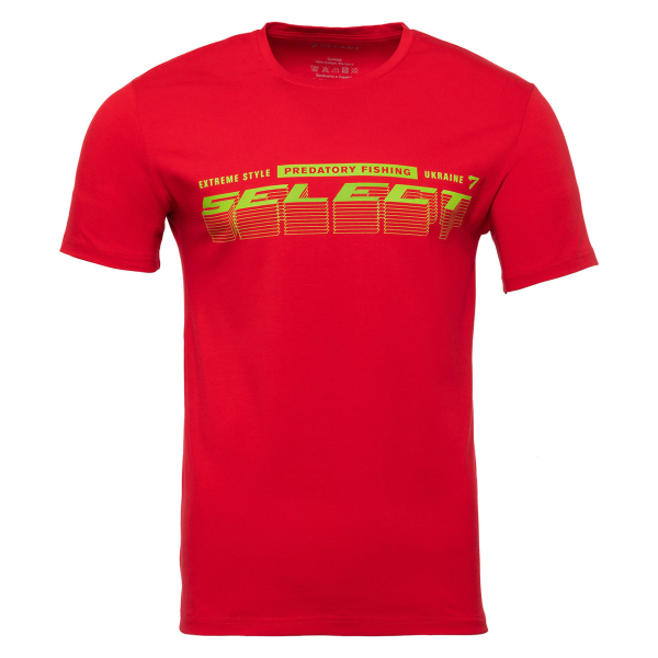 Футболка Select T-Shirt Graded Logo Red