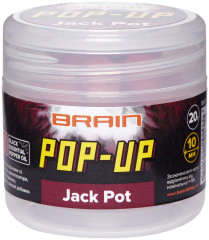 Бойлы Brain Pop-Up F1 Jack Pot (копченая колбаса) 10mm 20g