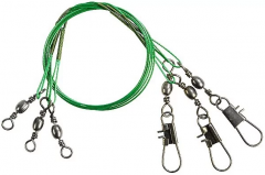 Поводок нейлоновый 1*7 (зеленый)
