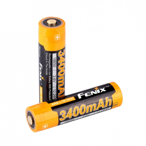 Аккумулятор 18650 Fenix (3400mAh) ARB-L18-3400
