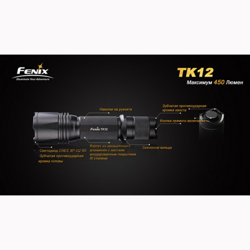 Ліхтар Fenix TK12 Cree XP-G2 (R5)