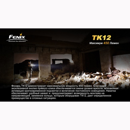 Ліхтар Fenix TK12 Cree XP-G2 (R5)