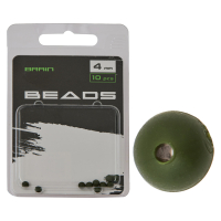 Бусинка Brain Beads 4mm (10 шт/уп) Green SGXA-9240-4