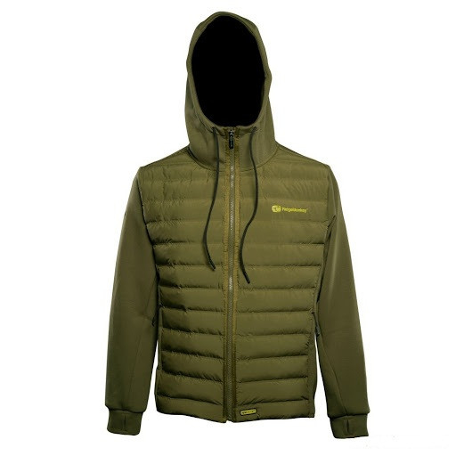 Куртка с капюшоном Ridge Mankey APEarel Dropback Heavyweight Zip Jacket Green