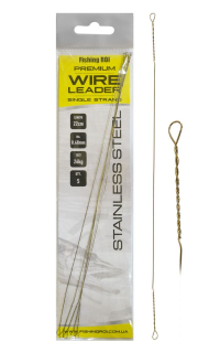 Повідок струна Fishing ROI Wire Leader 0,33мм 17кг 20см