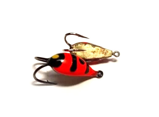 Мормышка вольфрамовая Коза (красная)