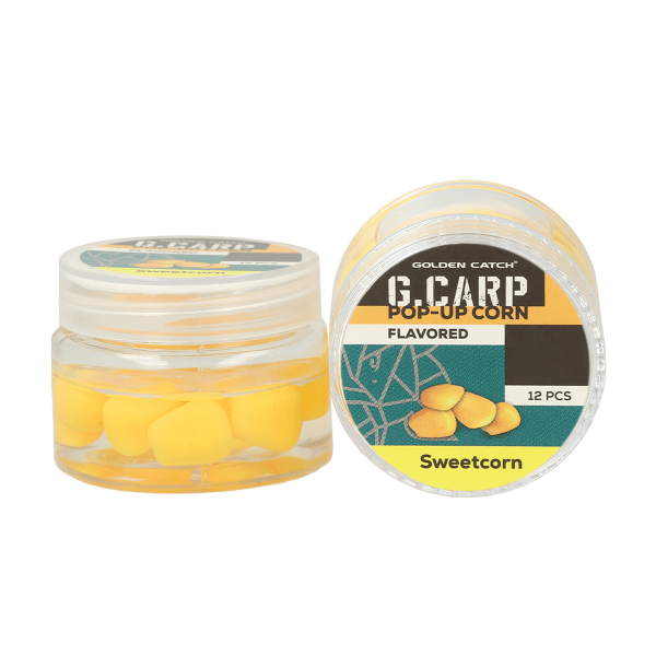 Кукуруза в дипе GC G.Carp Pop-Up Flavored 10мм (12шт)Sweetcorn