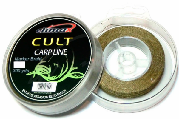 Шнур Climax CULT Marker Braid 20lb 274м потопаючий (зелений)
