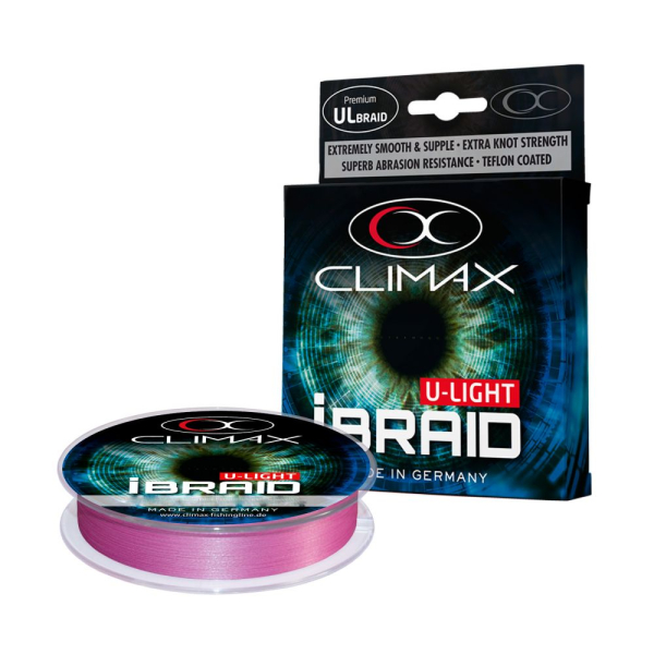 Шнур Climax iBraid 4 UL fluo-purple 135m
