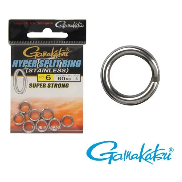 Заводне кільце Gamakatsu Hyper Split Ring