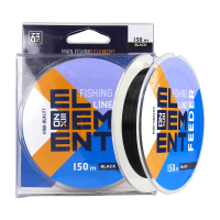 Волосінь ZEOX Element Feeder Line 150м Black 0.235мм