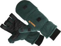 Рукавички флісові Fishing ROI Fleece glover Dark Green XL