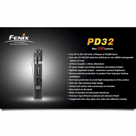 Фонарь Fenix PD32 Cree XP-G (S2)